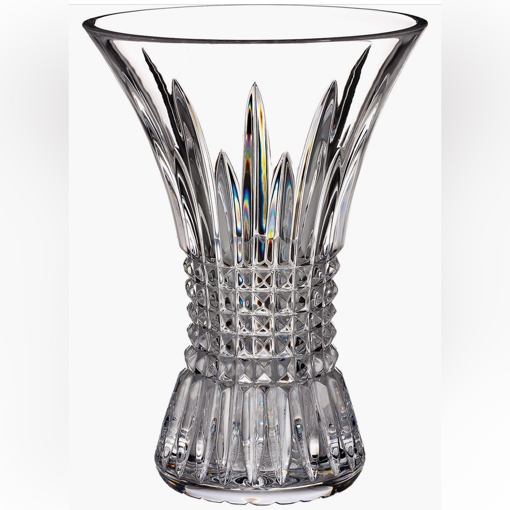 Waterford NEW IN BOX & Tags Lismore Lead Crystal Vase